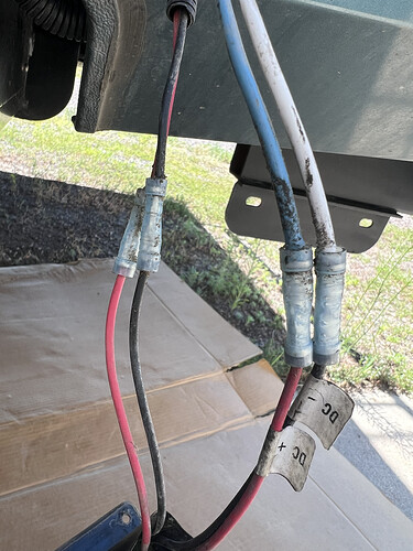 Old switch out with the wiring